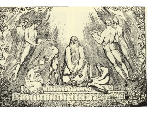 William Blake lithograph